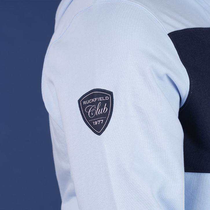Sweat à capuche Ruckfield Le Club bleu ciel pour homme