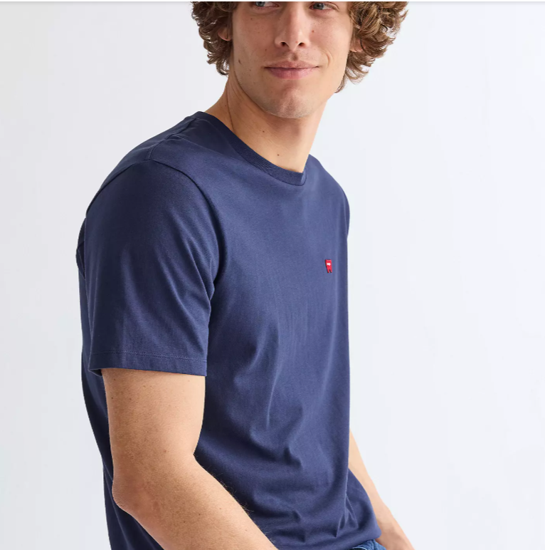 T-shirt manches courtes Wrangler bleu