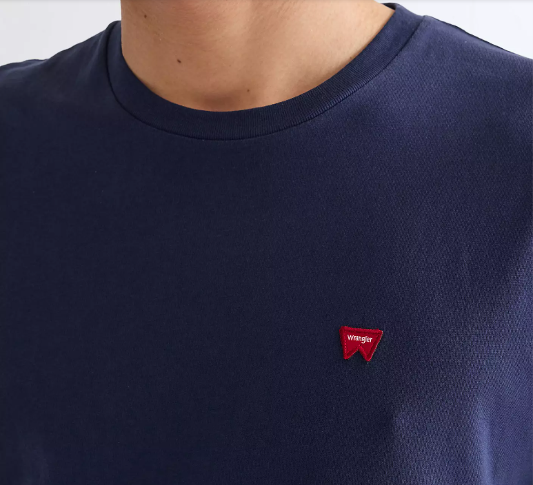 T-shirt manches courtes Wrangler bleu