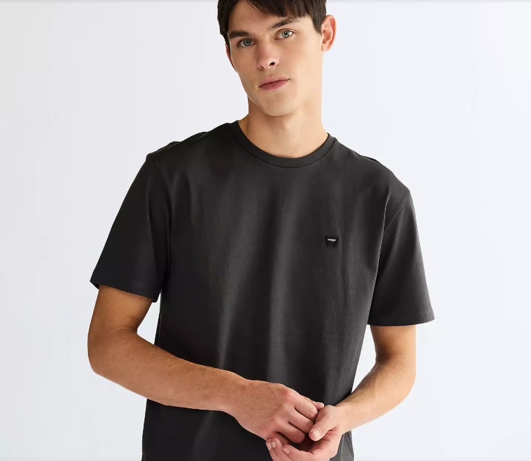 T-shirt manches courtes Wrangler noir
