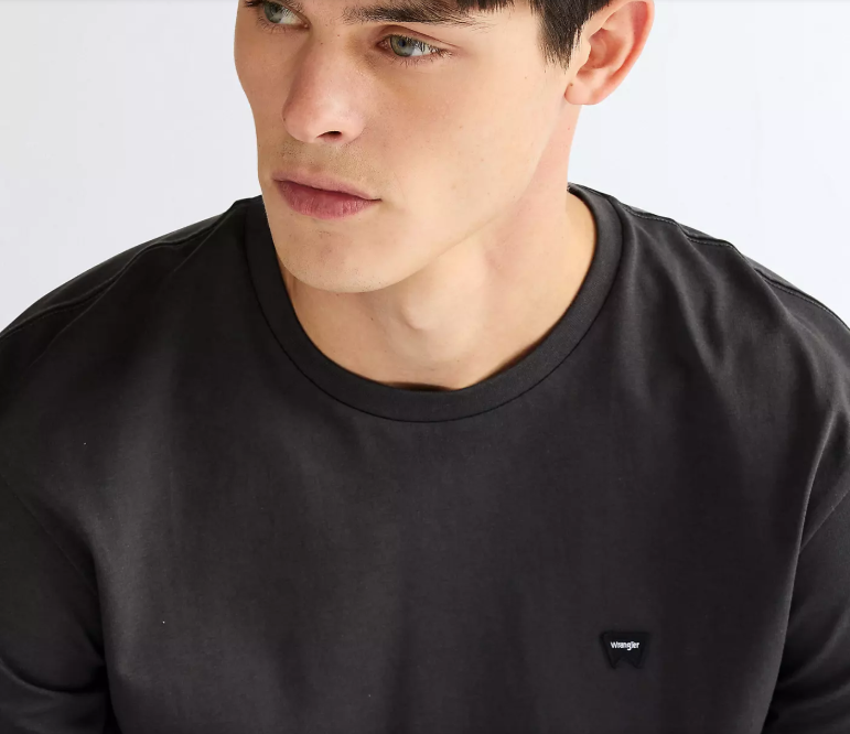T-shirt manches courtes Wrangler noir