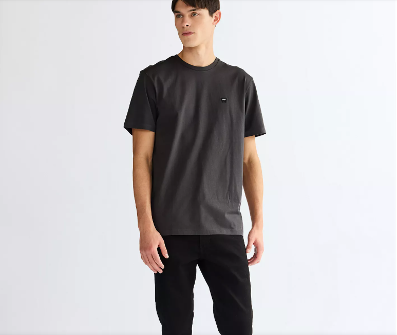 T-shirt manches courtes Wrangler noir