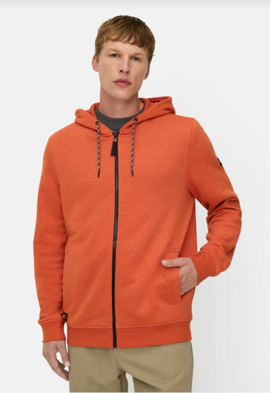 Sweat zippé à capuche Camel Active