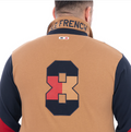 Polo beige foncé manches longues Ruckfield Le French
