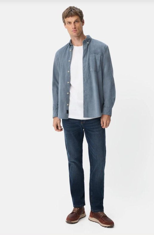 Chemise Camel Active en velours côtelé