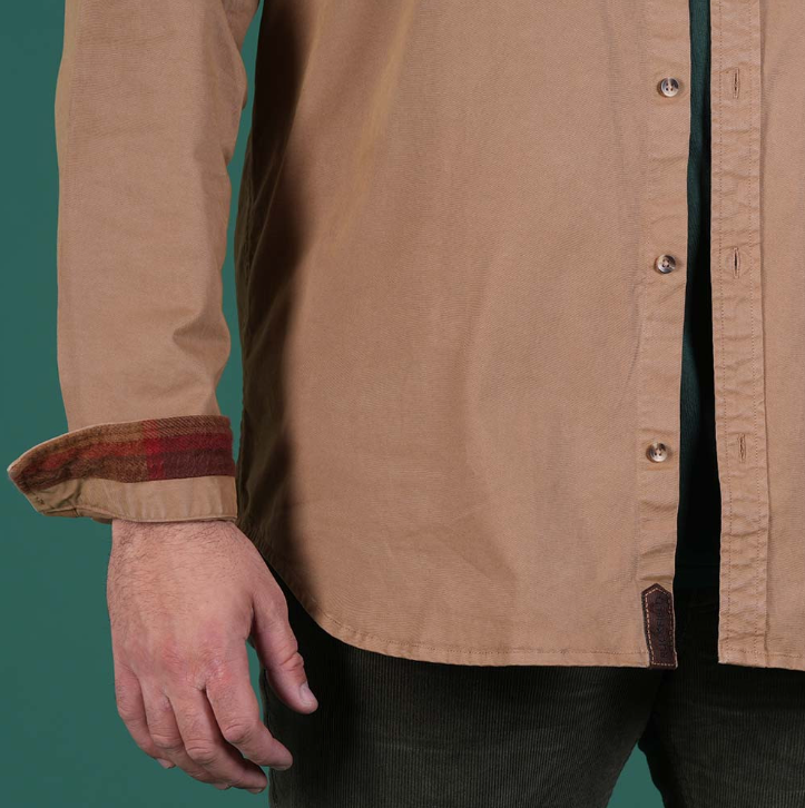 Surchemise beige foncé Ruckfield Autumn Rugby Camp