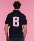 Polo bleu marine manches courtes Ruckfield Members Rugby Club House