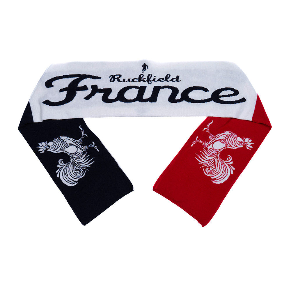 Echarpe France Ruckfield bleu marine